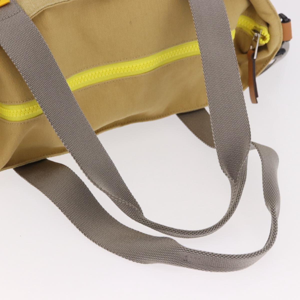 LOEWE Loewe Nature Tote Bag Canvas 2way Beige Silver Auth 186333A - Jerrillo image 8