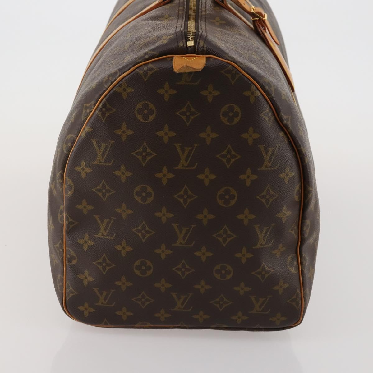 LOUIS VUITTON Monogram Keepall 55 Boston Bag M41424 LV Auth 186387A - Jerrillo image 4