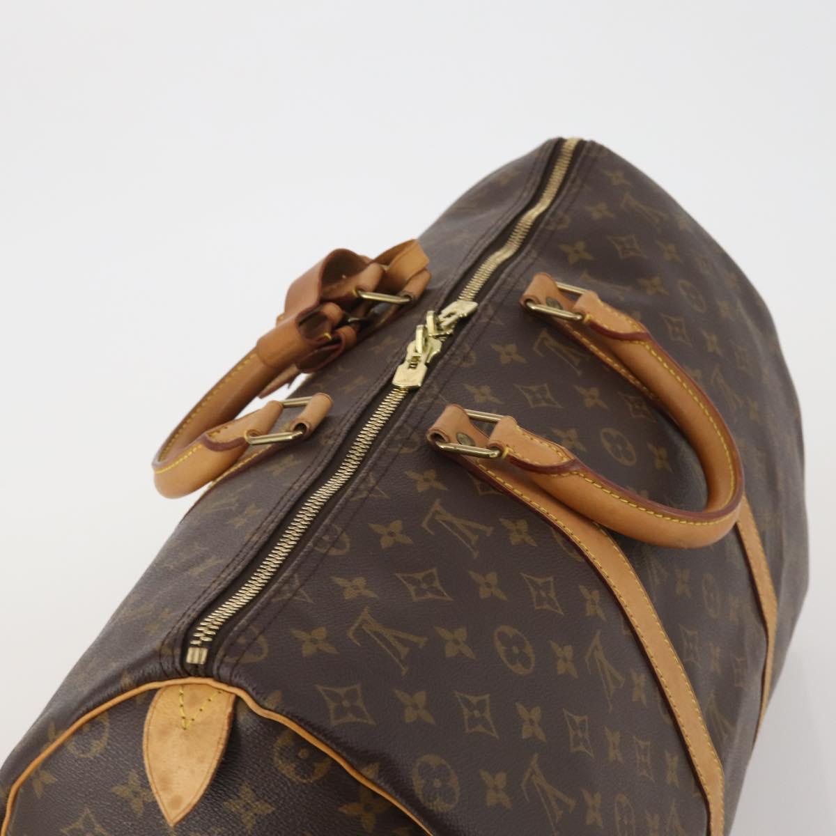 LOUIS VUITTON Monogram Keepall 50 Boston Bag M41426 LV Auth 186388A - Jerrillo image 6
