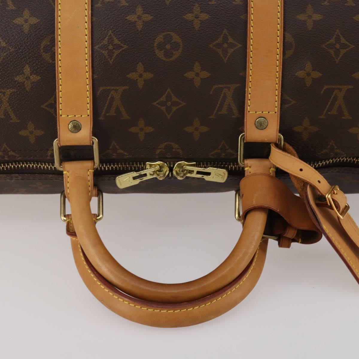 LOUIS VUITTON Monogram Keepall 50 Boston Bag M41426 LV Auth 186388A - Jerrillo image 7