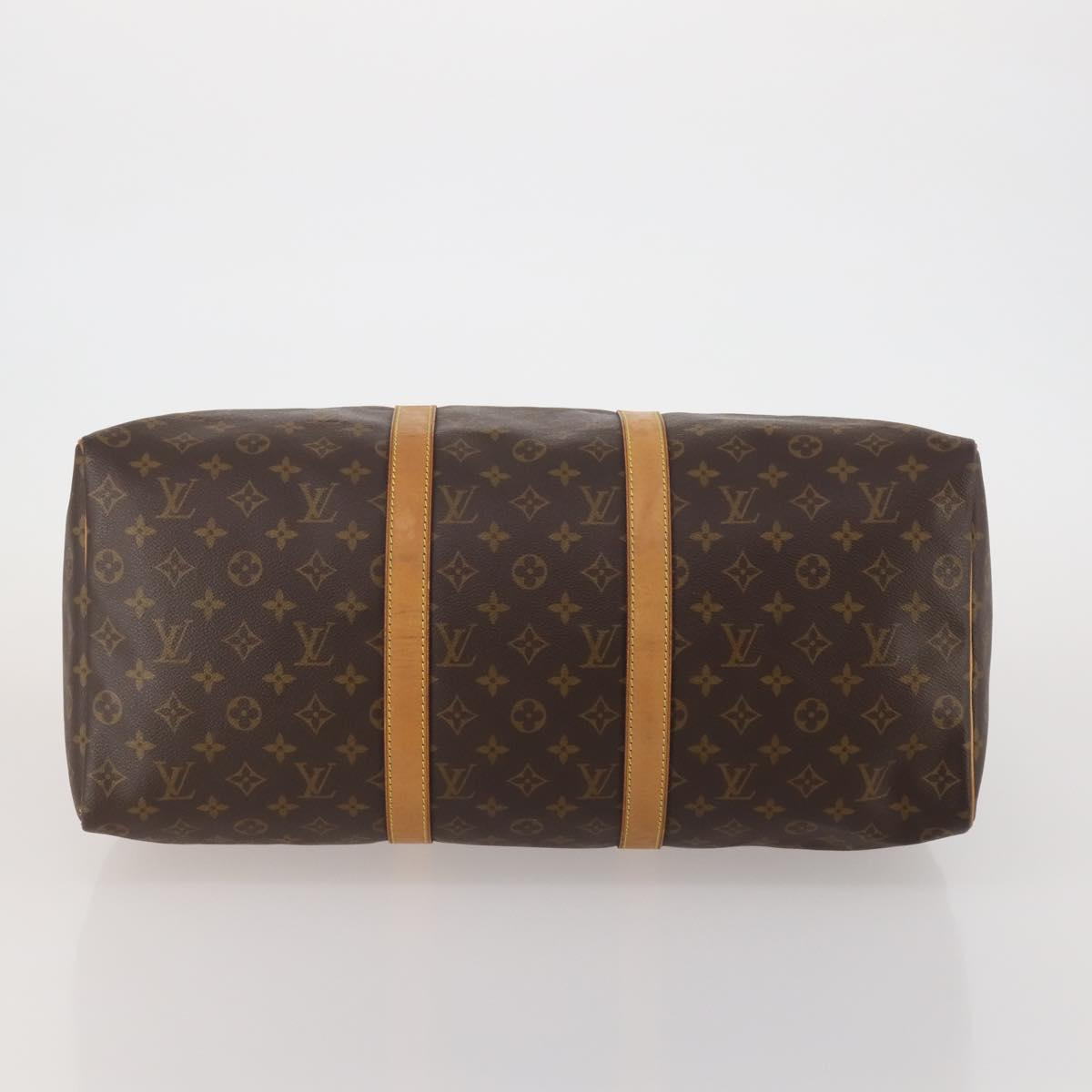 LOUIS VUITTON Monogram Keepall 50 Boston Bag M41426 LV Auth 186388A - Jerrillo image 5