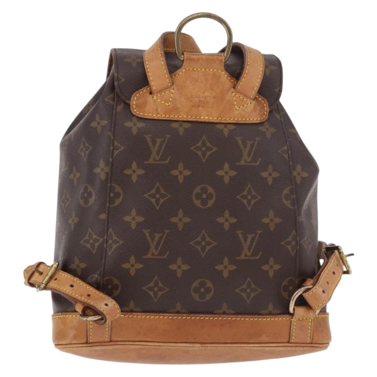 LOUIS VUITTON Monogram Montsouris MM Backpack M51136 LV Auth 186390 - Jerrillo image 2