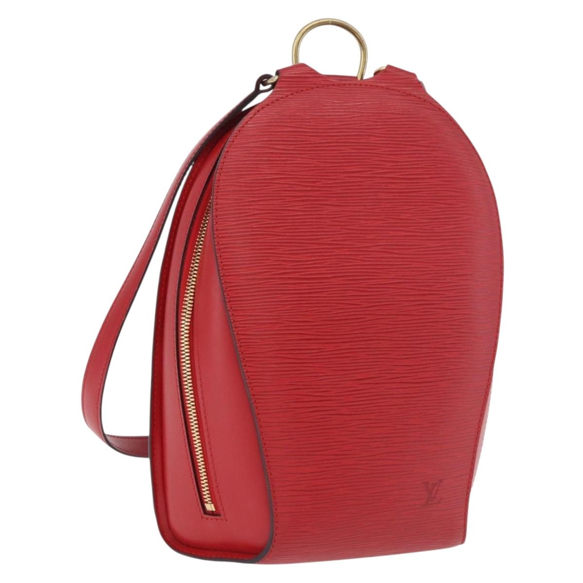 LOUIS VUITTON Epi Mabillon Backpack Castilian Red M52237 LV Auth 186394 - Jerrillo