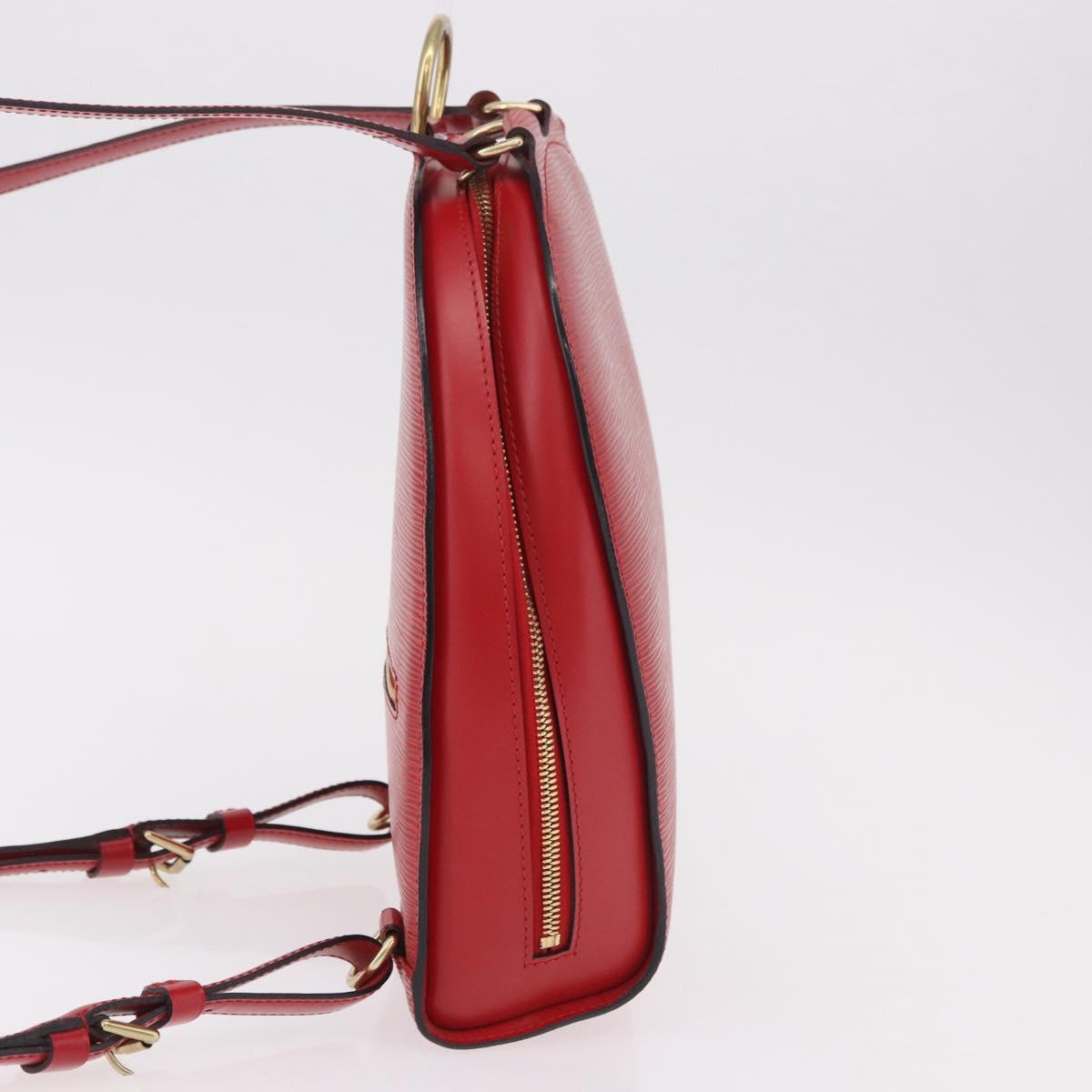 LOUIS VUITTON Epi Mabillon Backpack Castilian Red M52237 LV Auth 186394 - Jerrillo image 4