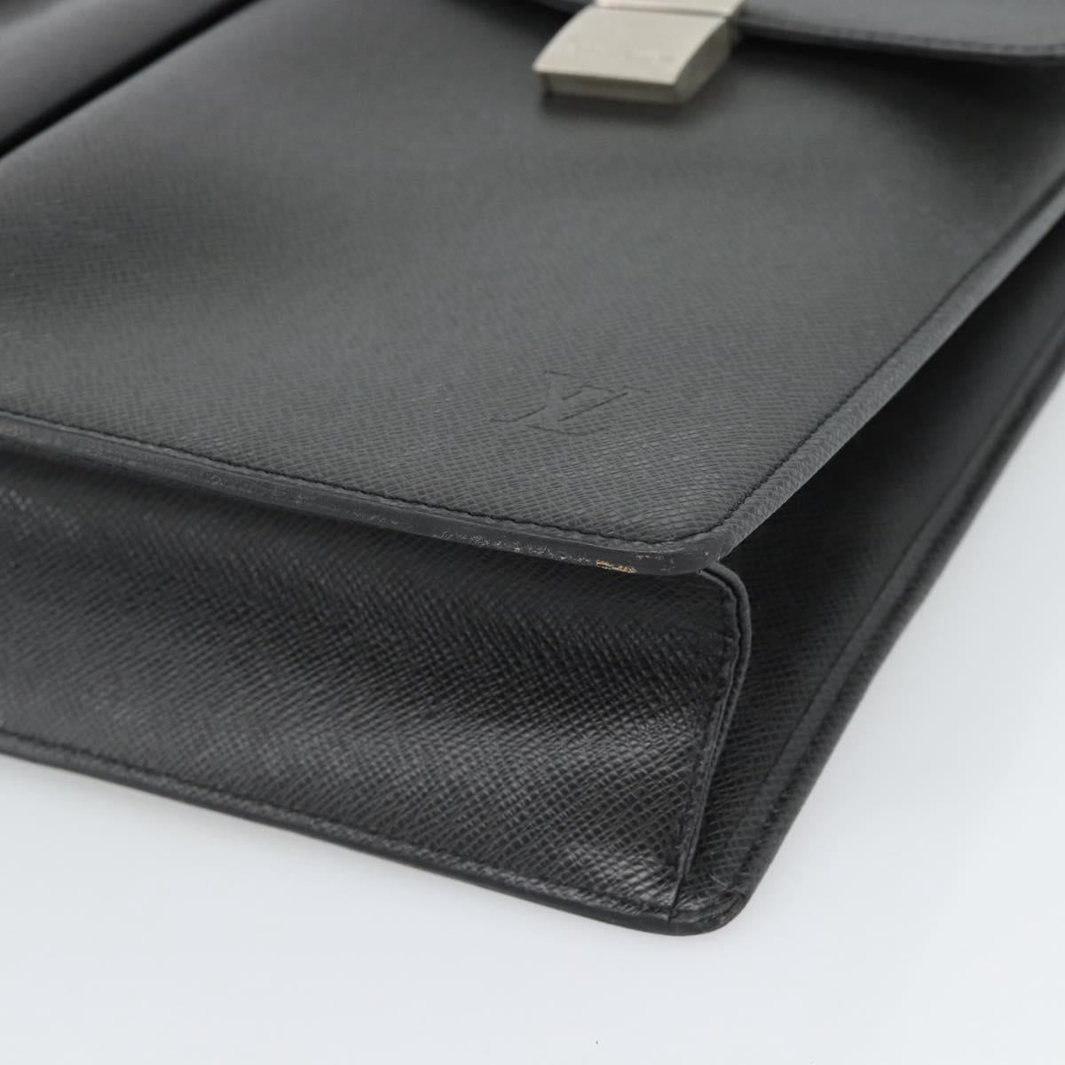 LOUIS VUITTON Taiga Serviette Kazan Borsa da lavoro Ardoise M30802 LV Auth 186558 - Jerrillo image 9