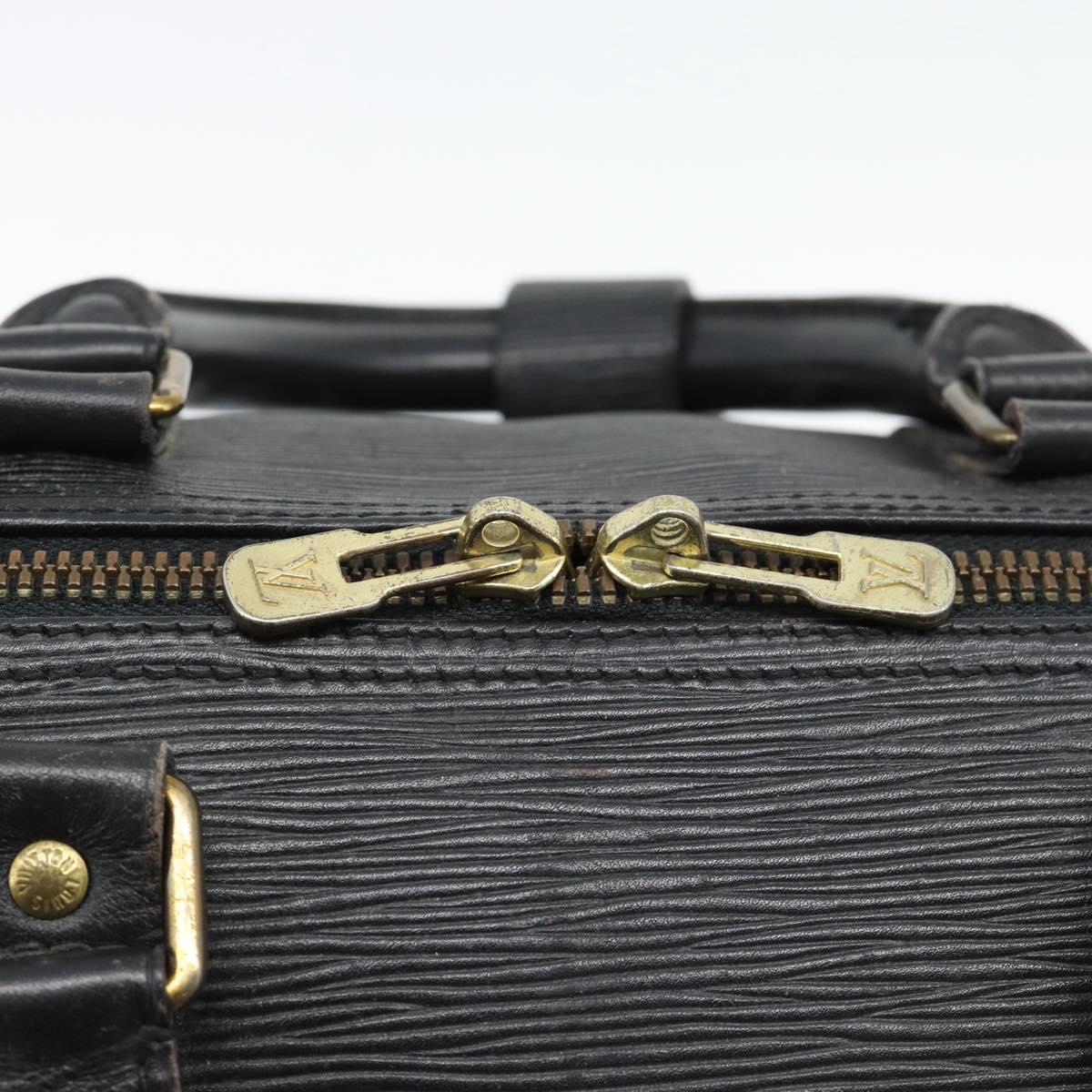 LOUIS VUITTON Epi Keepall 50 Boston Bag Black M42962 LV Auth 186562 - Jerrillo image 9