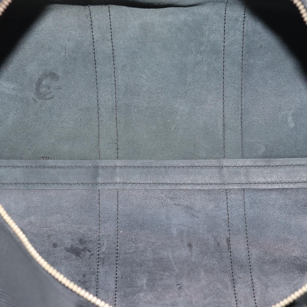 LOUIS VUITTON Epi Keepall 50 Boston Bag Black M42962 LV Auth 186562 - Jerrillo image 10