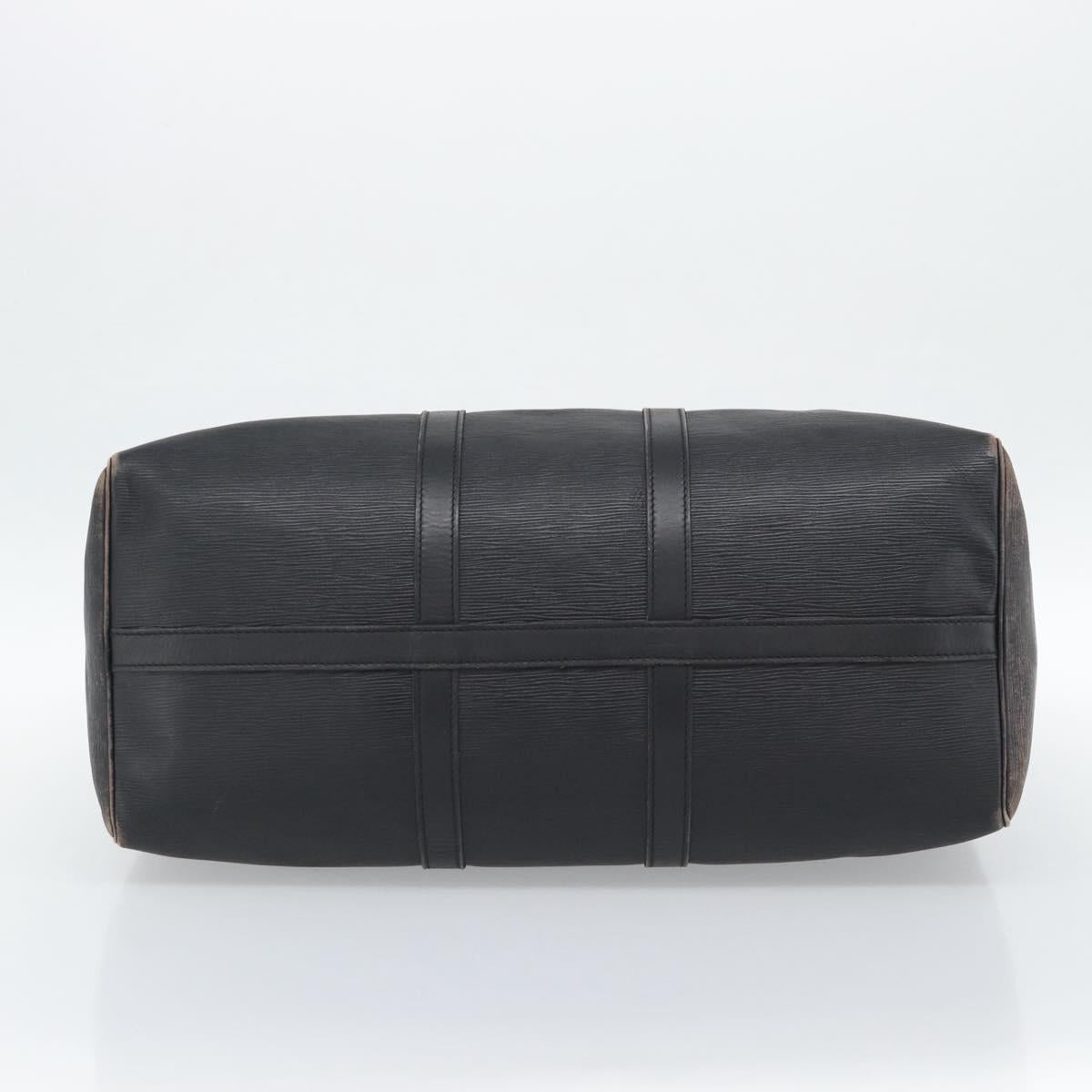 LOUIS VUITTON Epi Keepall 50 Boston Bag Black M42962 LV Auth 186562 - Jerrillo image 5