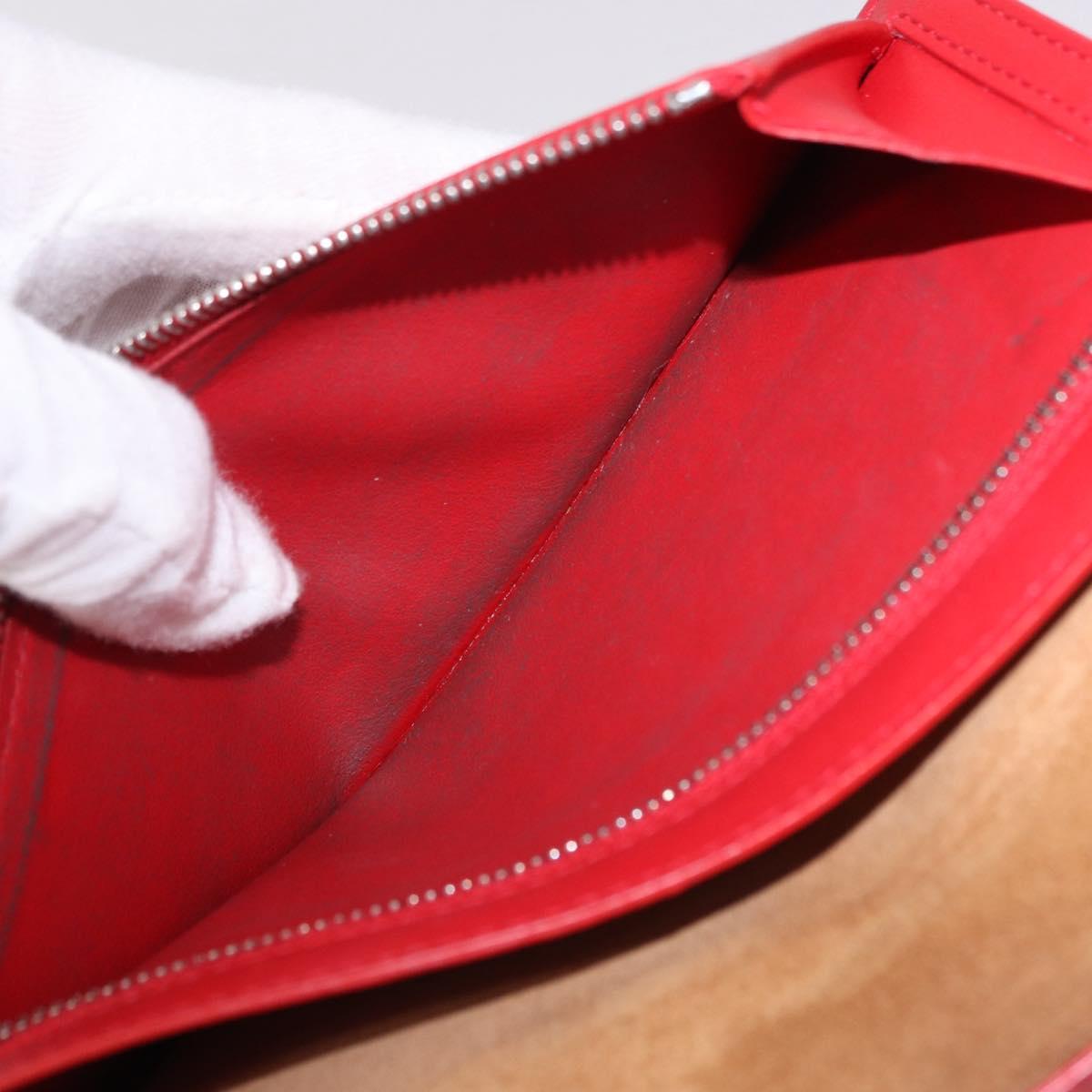 BOTTEGA VENETA INTRECCIATO Long Wallet Leather Pink Auth 186599A - Jerrillo image 10