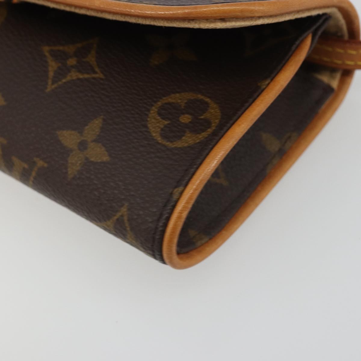 LOUIS VUITTON Monogram Pochette Twin PM Shoulder Bag M51854 LV Auth 186629A - Jerrillo image 9