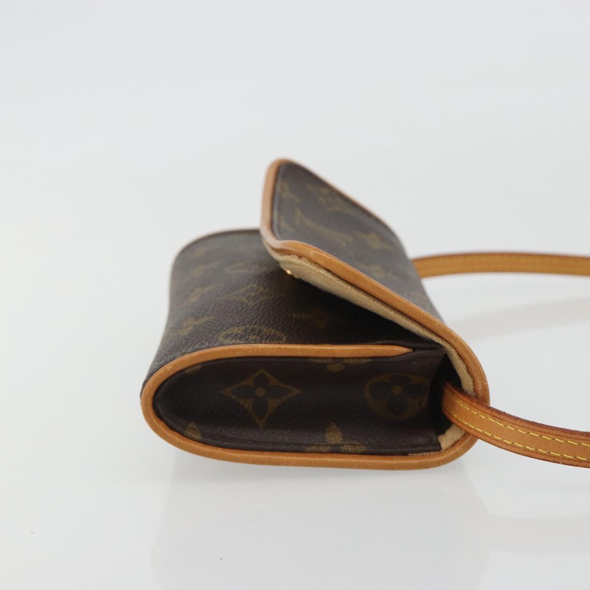 LOUIS VUITTON Monogram Pochette Twin PM Shoulder Bag M51854 LV Auth 186629A - Jerrillo image 3