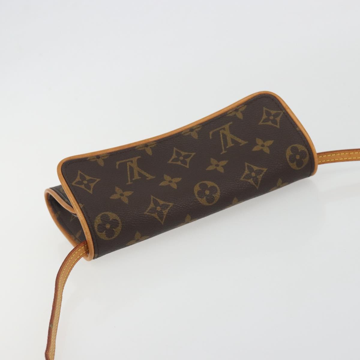 LOUIS VUITTON Monogram Pochette Twin PM Shoulder Bag M51854 LV Auth 186629A - Jerrillo image 6
