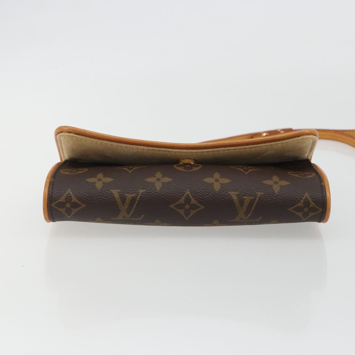LOUIS VUITTON Monogram Pochette Twin PM Shoulder Bag M51854 LV Auth 186629A - Jerrillo image 5