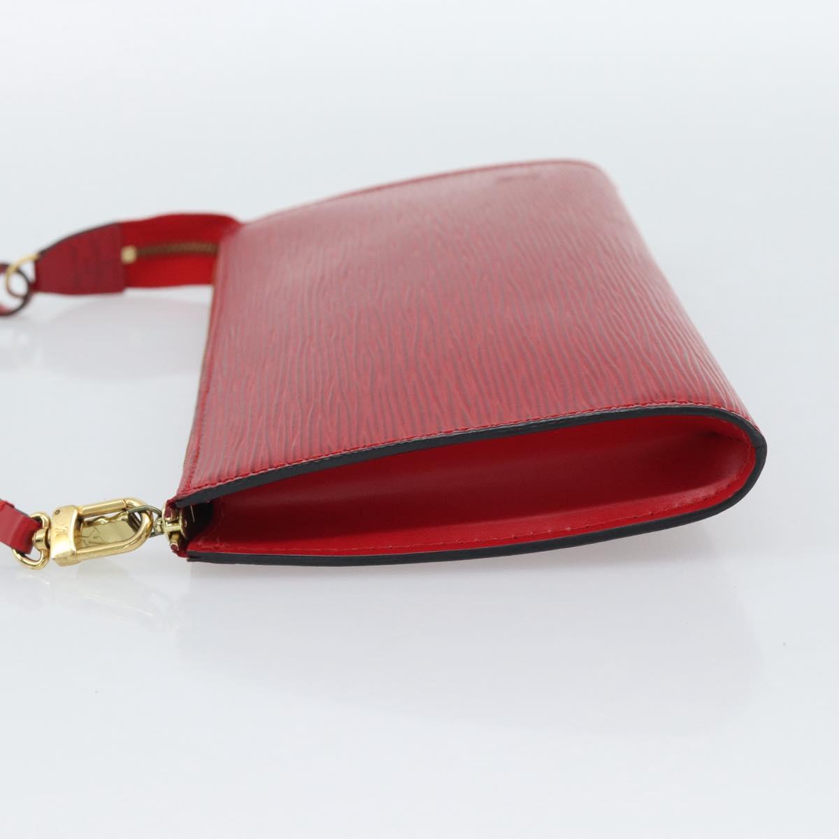 LOUIS VUITTON Epi Pochette Accessoires Pouch Red M52947 LV Auth 187289A - Jerrillo image 4