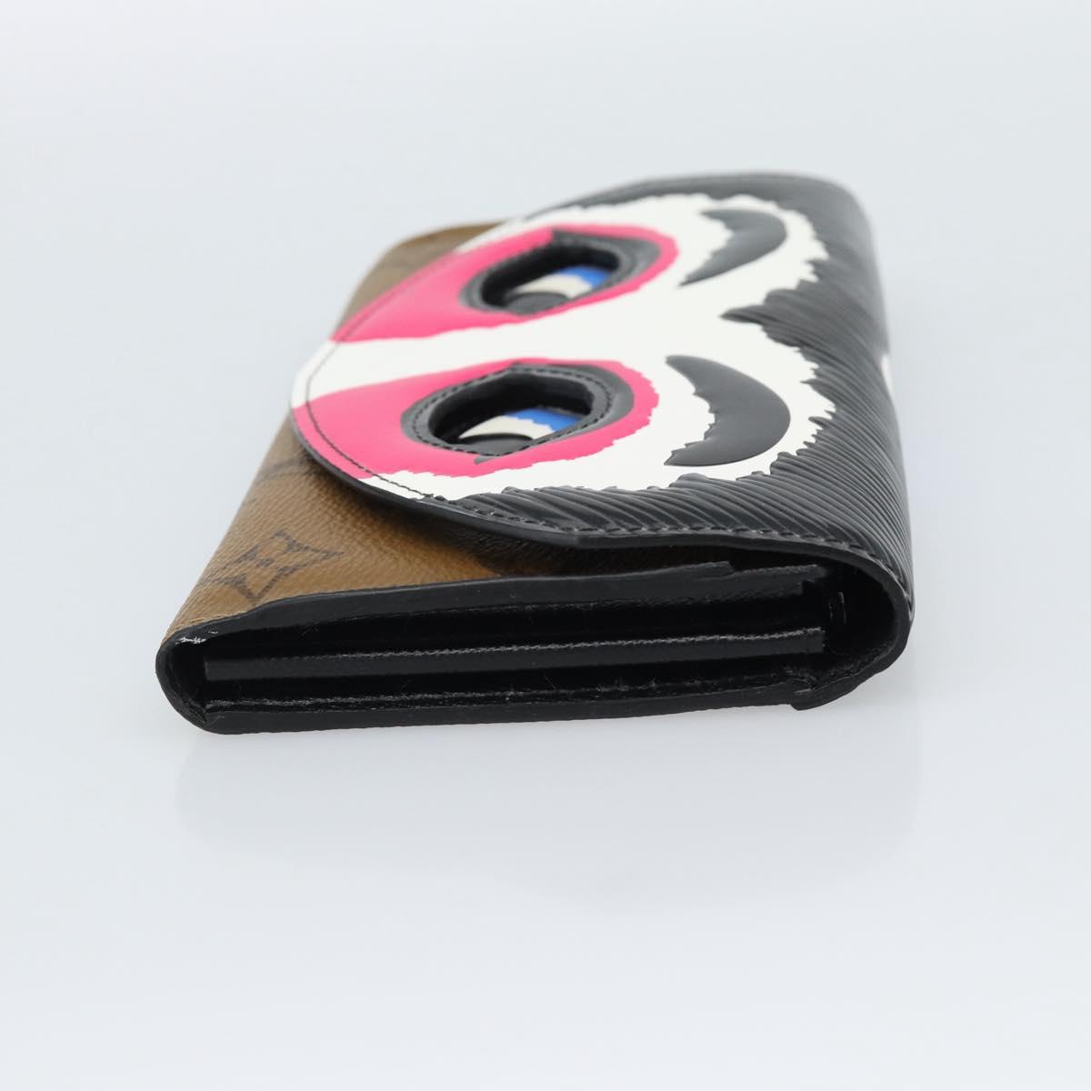 Portafoglio LOUIS VUITTON Monogram Reverse Portefeuille Sarah M67255 LV Auth 187295SM - Jerrillo image 4