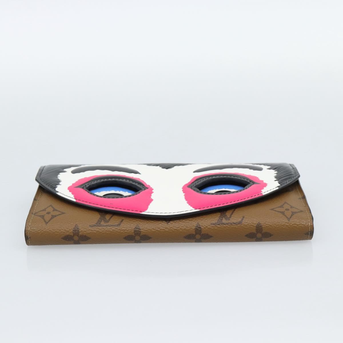 Portafoglio LOUIS VUITTON Monogram Reverse Portefeuille Sarah M67255 LV Auth 187295SM - Jerrillo image 6