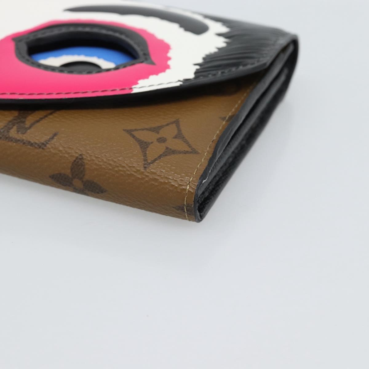 Portafoglio LOUIS VUITTON Monogram Reverse Portefeuille Sarah M67255 LV Auth 187295SM - Jerrillo image 7