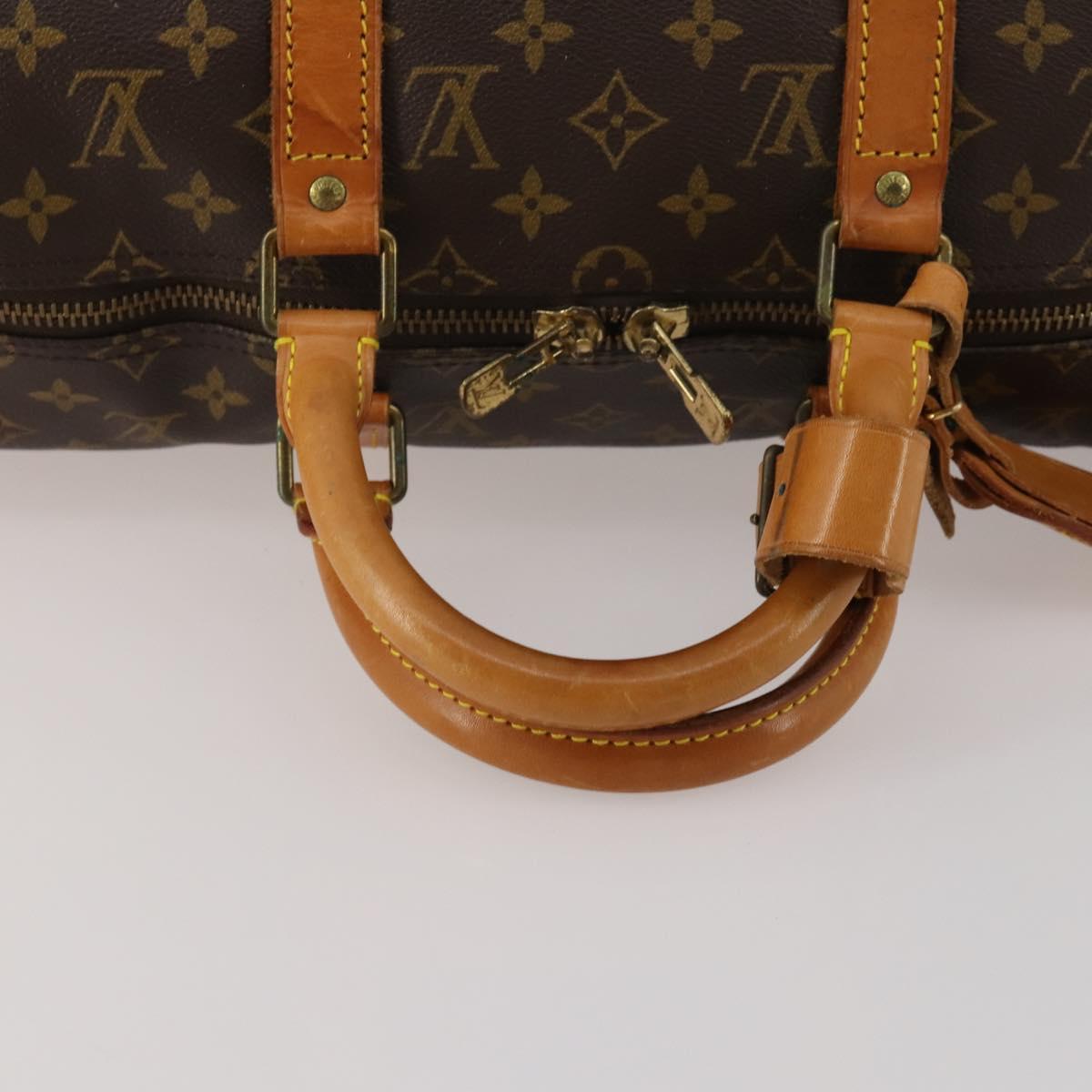 LOUIS VUITTON Monogram Keepall 50 Boston Bag M41426 LV Auth 187836A - Jerrillo image 7