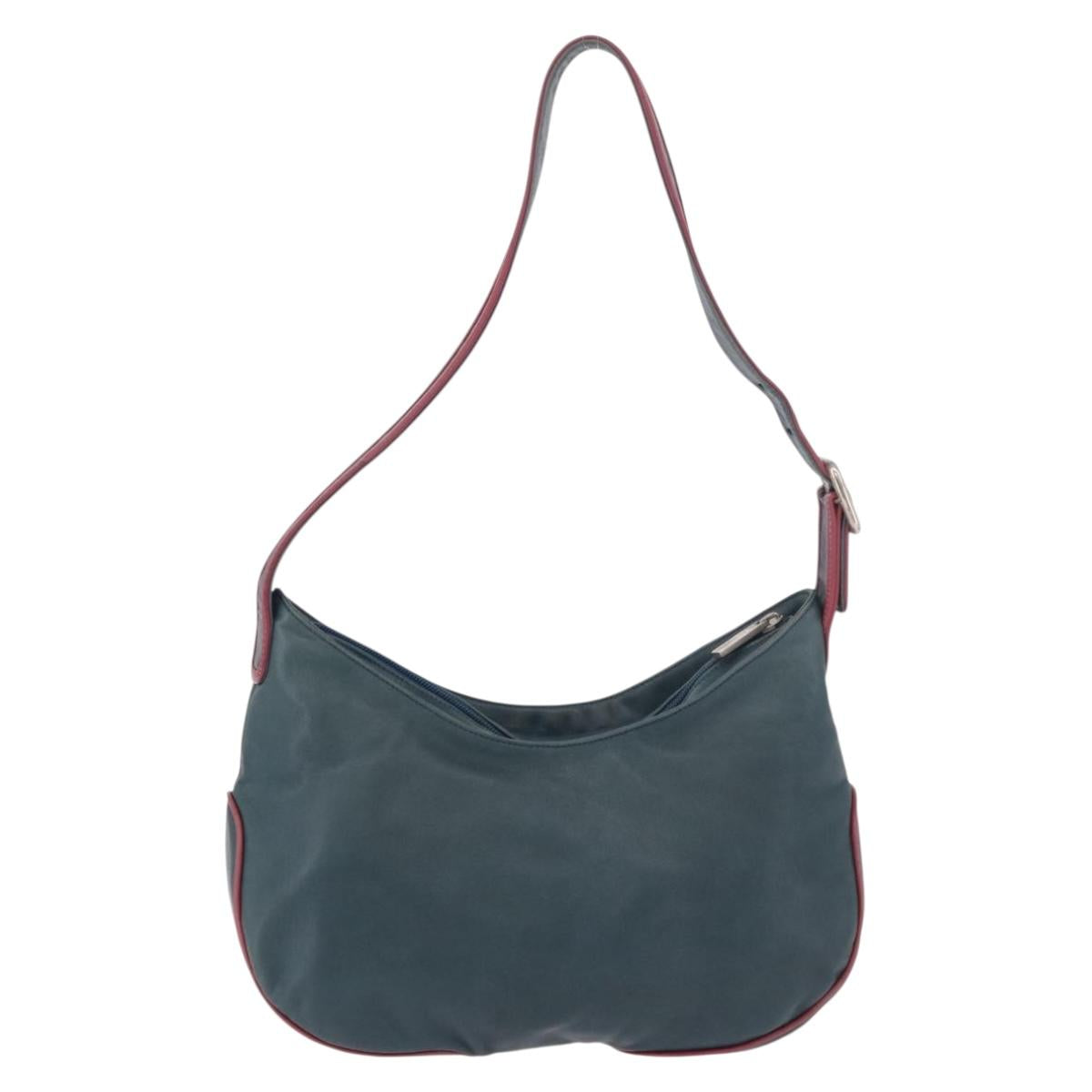 LOEWE Shoulder Bag Leather Green Silver Auth 187866A - Jerrillo image 2