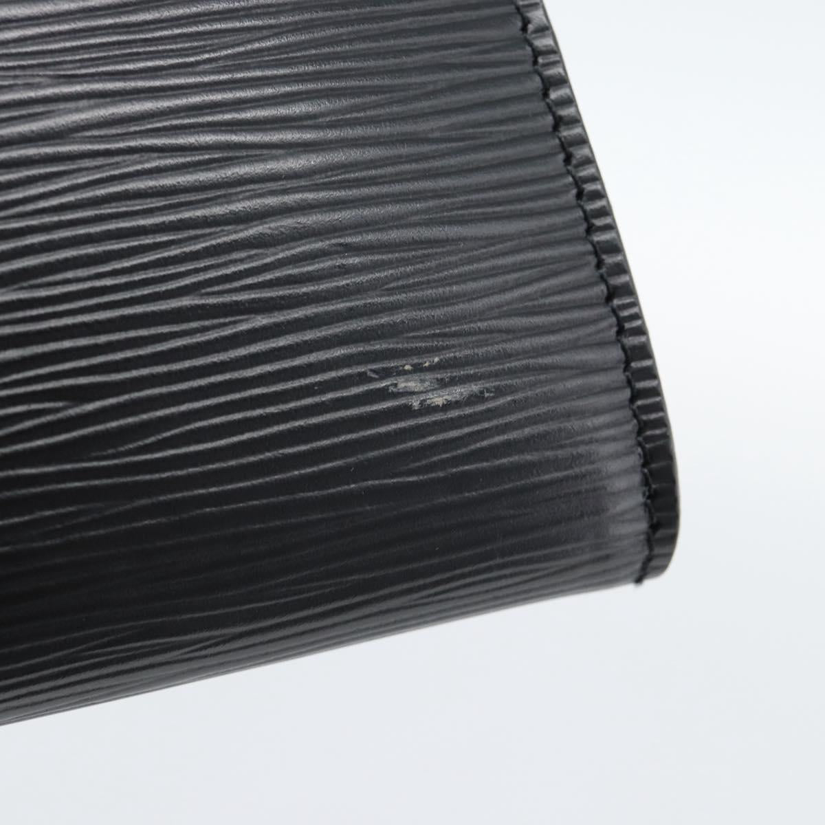 LOUIS VUITTON Epi Pochette Accessoires Pouch Black M52982 LV Auth 187872A - Jerrillo image 8