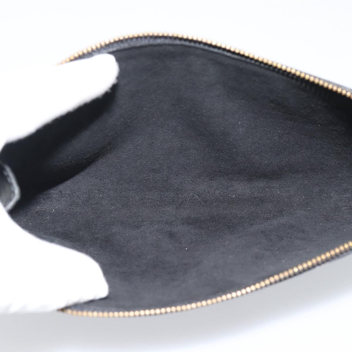 LOUIS VUITTON Epi Pochette Accessoires Pouch Black M52982 LV Auth 187872A - Jerrillo image 10