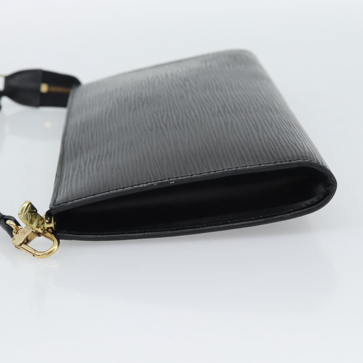 LOUIS VUITTON Epi Pochette Accessoires Pouch Black M52982 LV Auth 187872A - Jerrillo image 3
