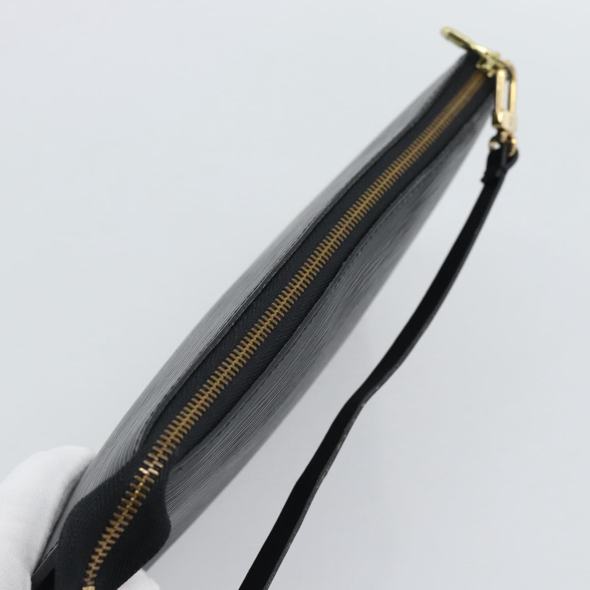 LOUIS VUITTON Epi Pochette Accessoires Pouch Black M52982 LV Auth 187872A - Jerrillo image 6
