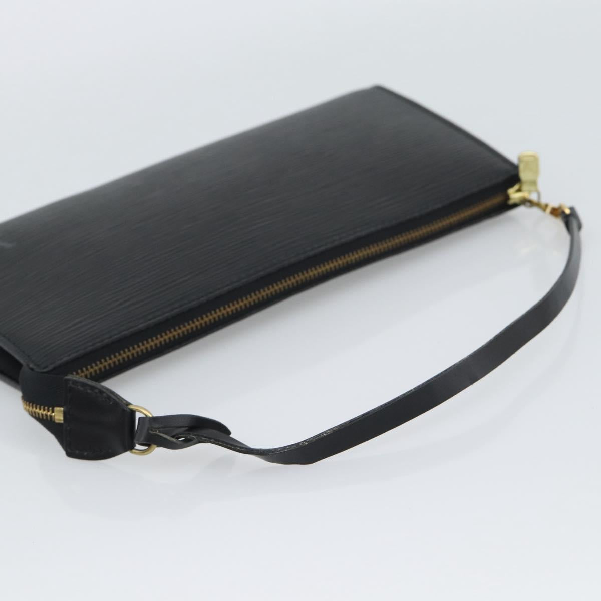 LOUIS VUITTON Epi Pochette Accessoires Pouch Black M52982 LV Auth 187872A - Jerrillo image 7