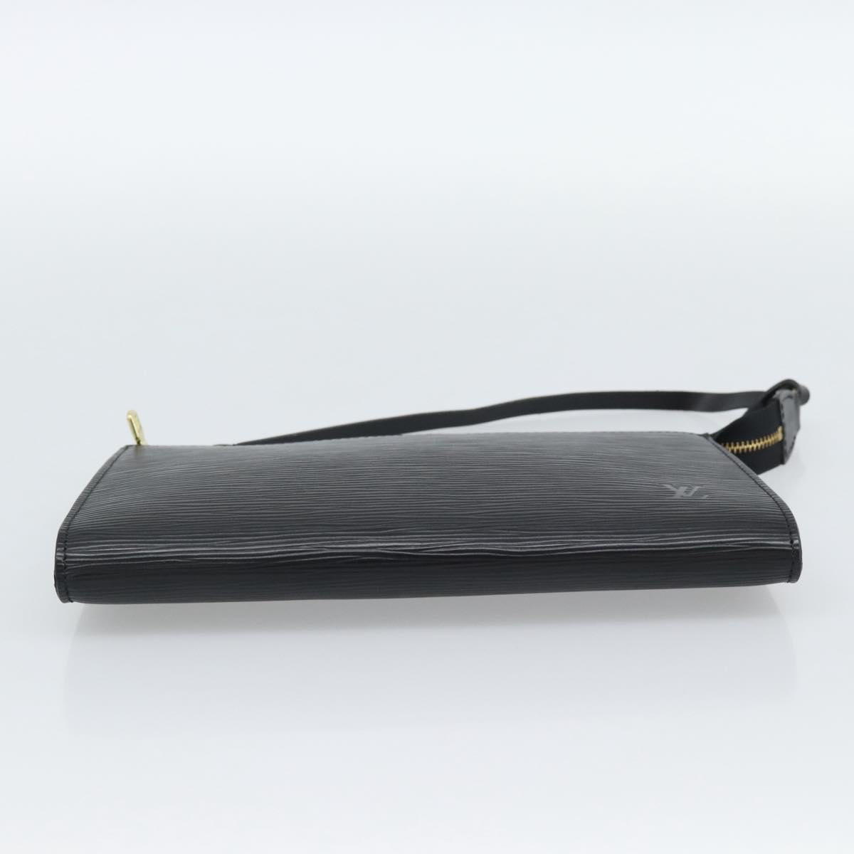LOUIS VUITTON Epi Pochette Accessoires Pouch Black M52982 LV Auth 187872A - Jerrillo image 5