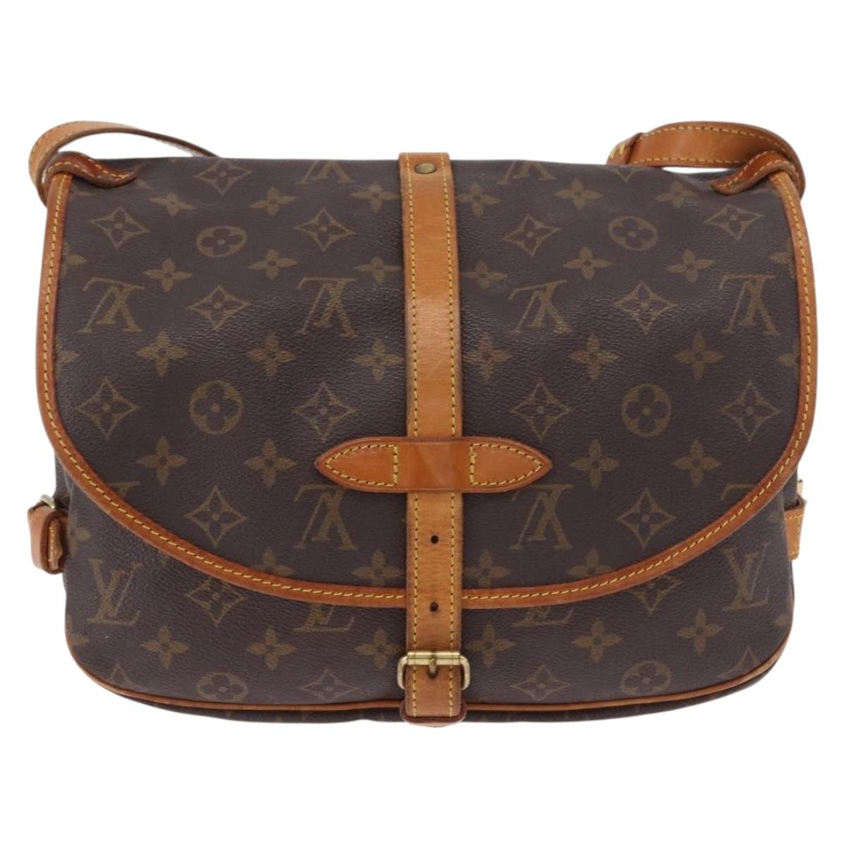 LOUIS VUITTON Monogram Saumur 30 Shoulder Bag M42256 LV Auth 188083A - Jerrillo image 2