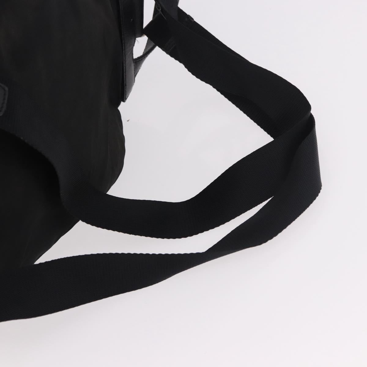 PRADA Backpack Nylon Black Silver Auth 188443 - Jerrillo image 10