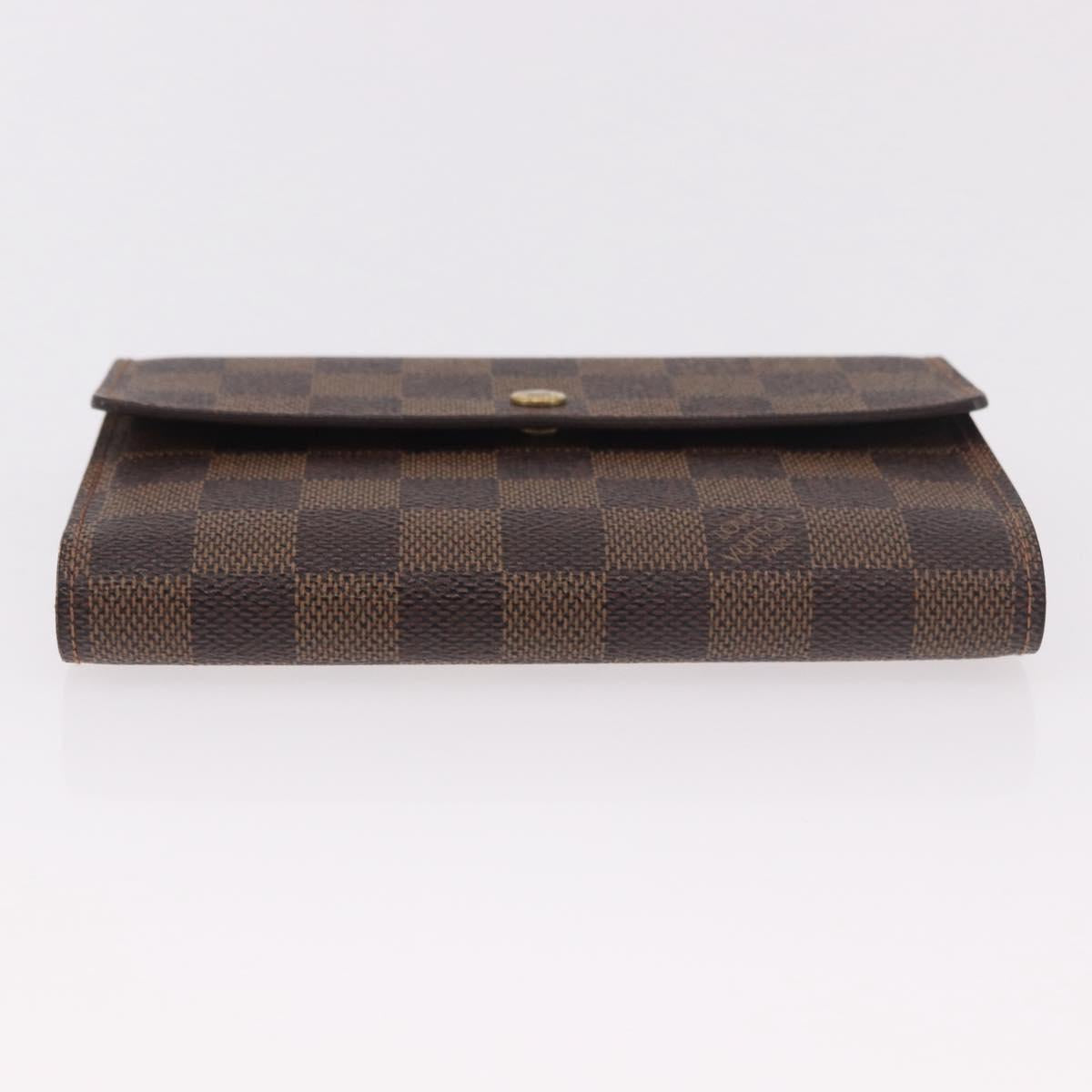 LOUIS VUITTON Damier Ebene Porte Tresor Etui Papie Wallet N61202 LV Auth 188674A - Jerrillo image 6