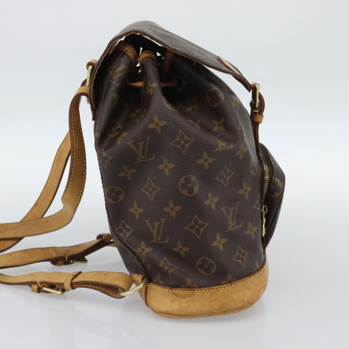 LOUIS VUITTON Monogram Montsouris MM Backpack M51136 LV Auth 188707 - Jerrillo image 3