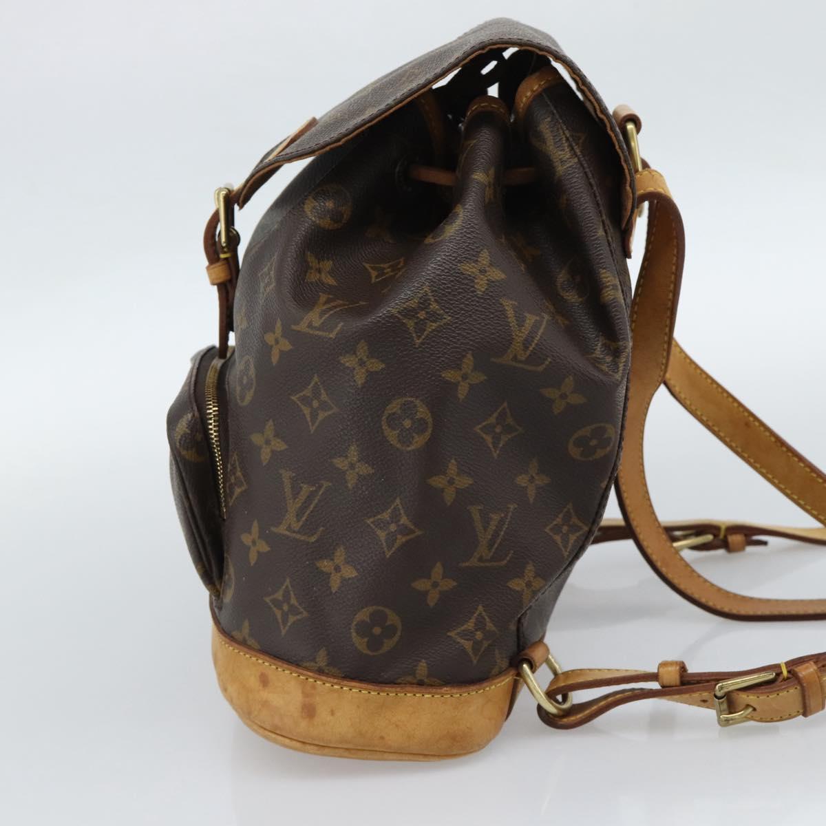 LOUIS VUITTON Monogram Montsouris MM Backpack M51136 LV Auth 188707 - Jerrillo image 4