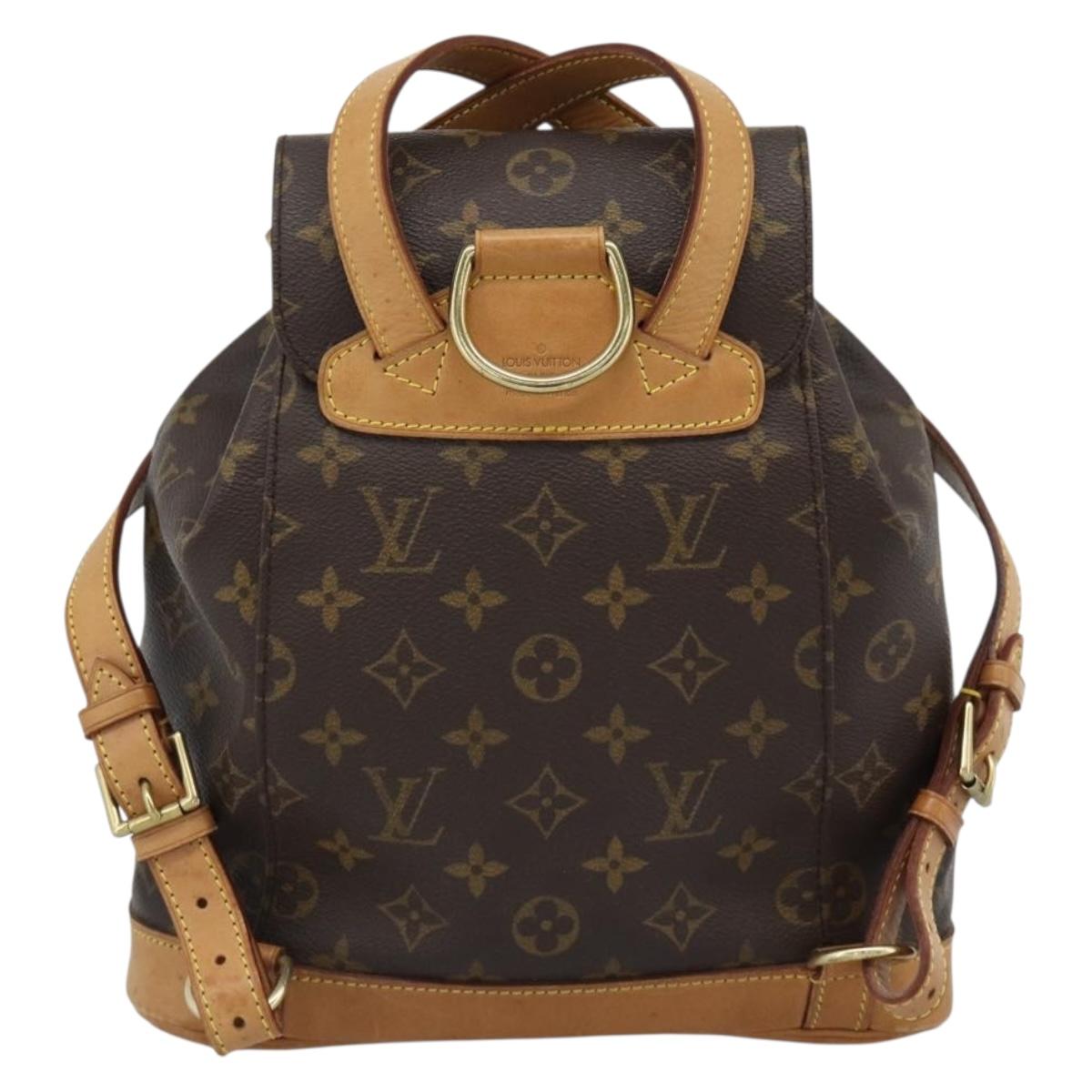 LOUIS VUITTON Monogram Montsouris MM Backpack M51136 LV Auth 188709 - Jerrillo image 2