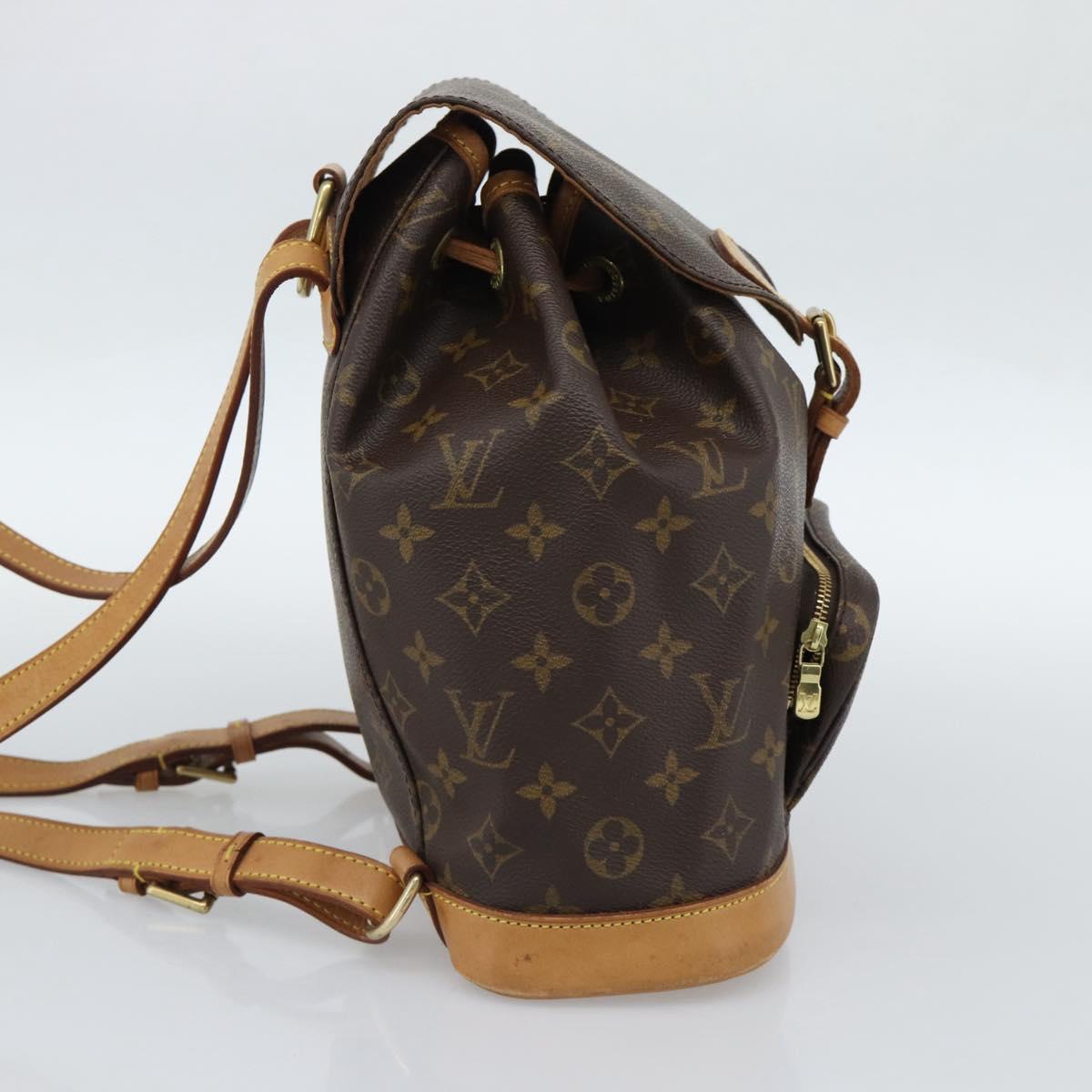 LOUIS VUITTON Monogram Montsouris MM Backpack M51136 LV Auth 188709 - Jerrillo image 3