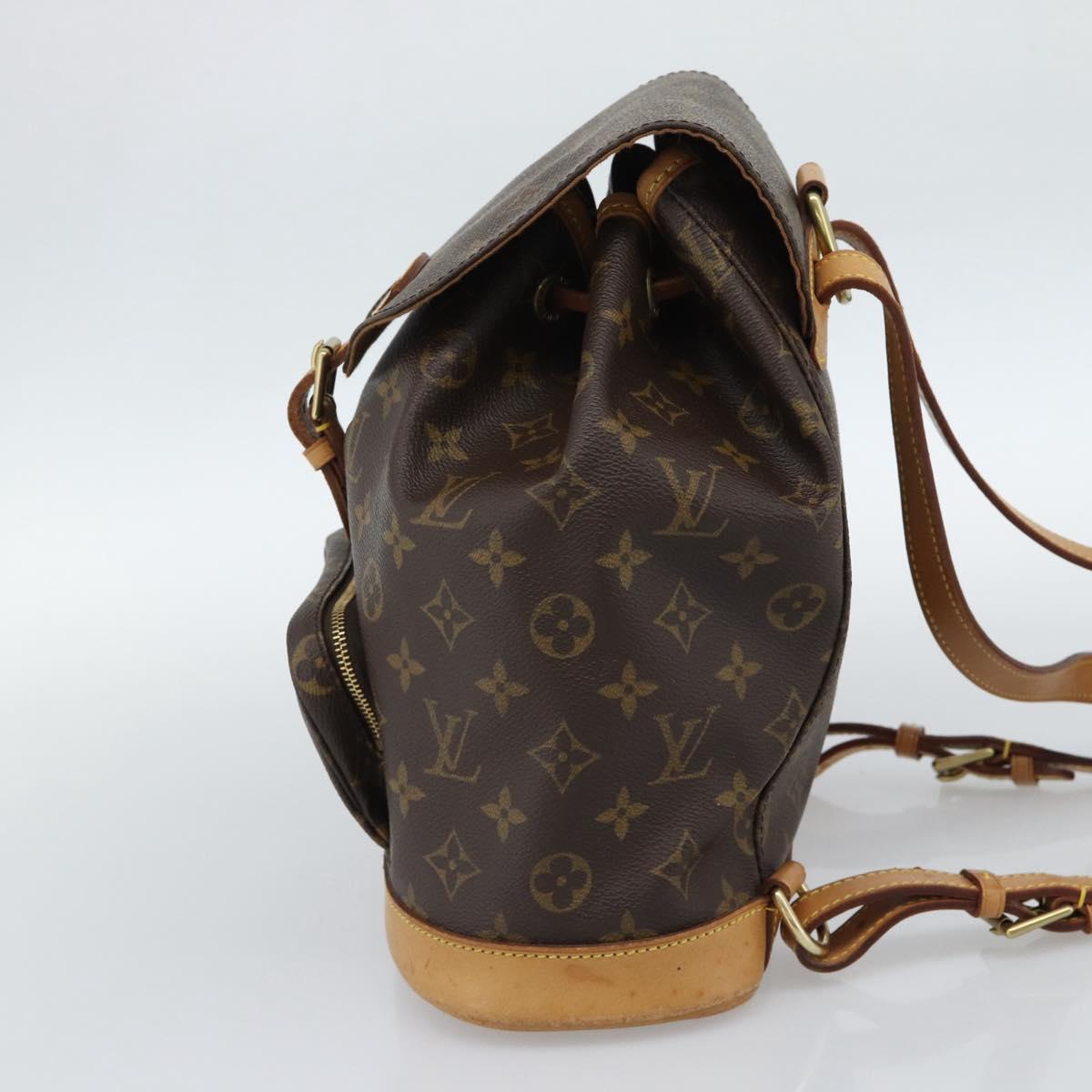 LOUIS VUITTON Monogram Montsouris MM Backpack M51136 LV Auth 188709 - Jerrillo image 4