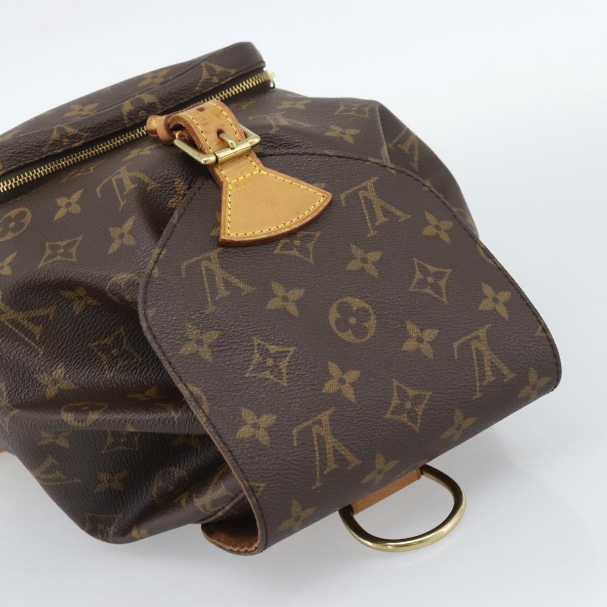 LOUIS VUITTON Monogram Montsouris MM Backpack M51136 LV Auth 188709 - Jerrillo image 6