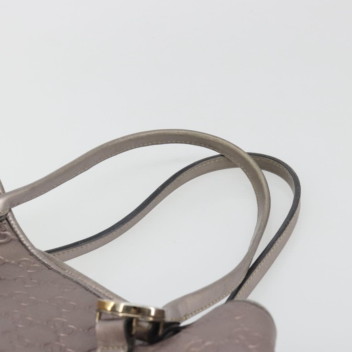 GUCCI GG Canvas Guccissima Miss GG Bag Leather Pink Silver 232957 Auth 188757V - Jerrillo image 8