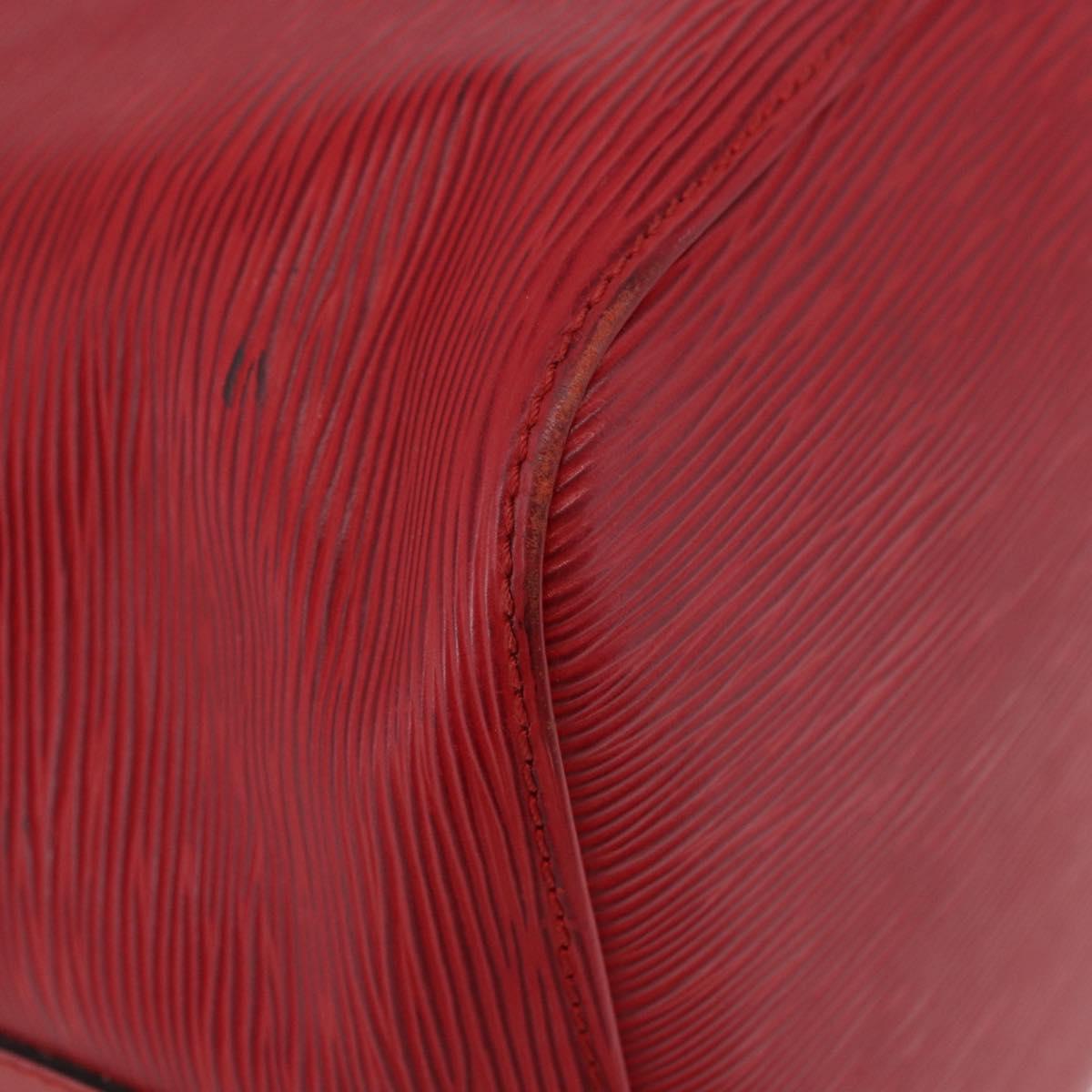 LOUIS VUITTON Epi Petit Noe Shoulder Bag Red M44107 LV Auth 188820 - Jerrillo image 9