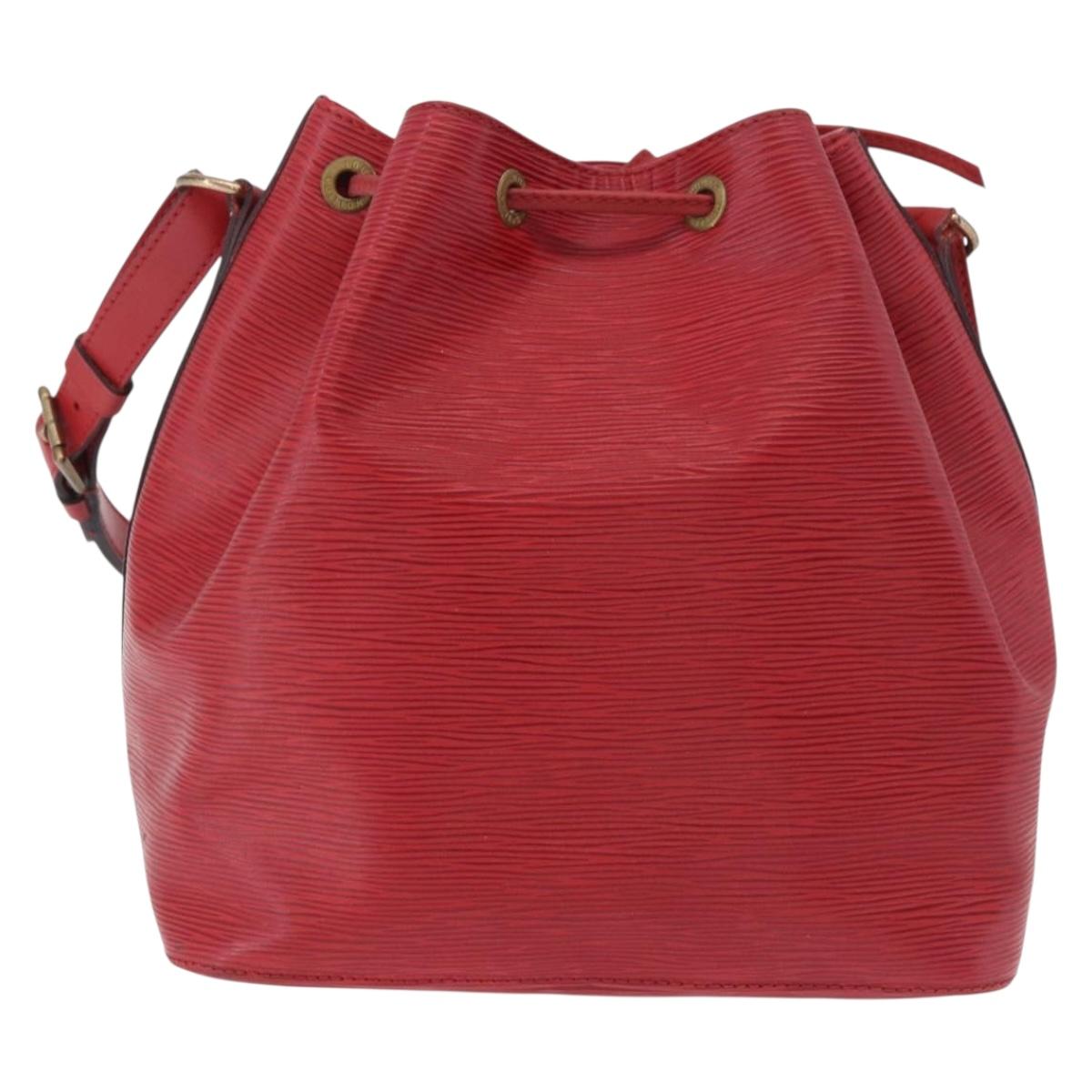 LOUIS VUITTON Epi Petit Noe Shoulder Bag Red M44107 LV Auth 188820 - Jerrillo image 2