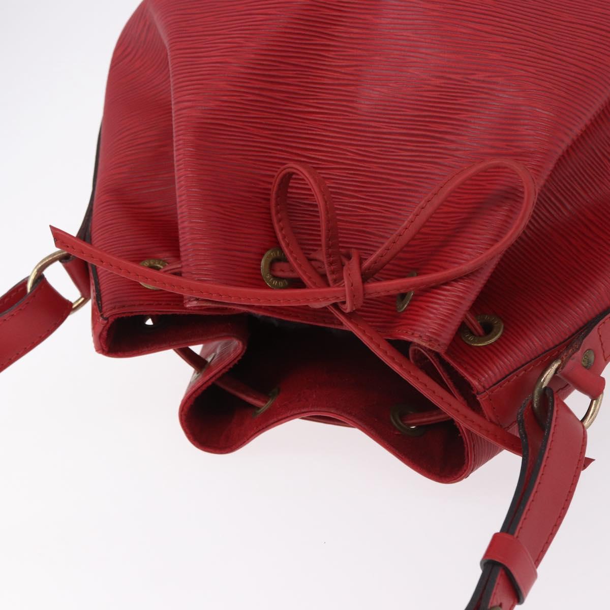LOUIS VUITTON Epi Petit Noe Shoulder Bag Red M44107 LV Auth 188820 - Jerrillo image 6