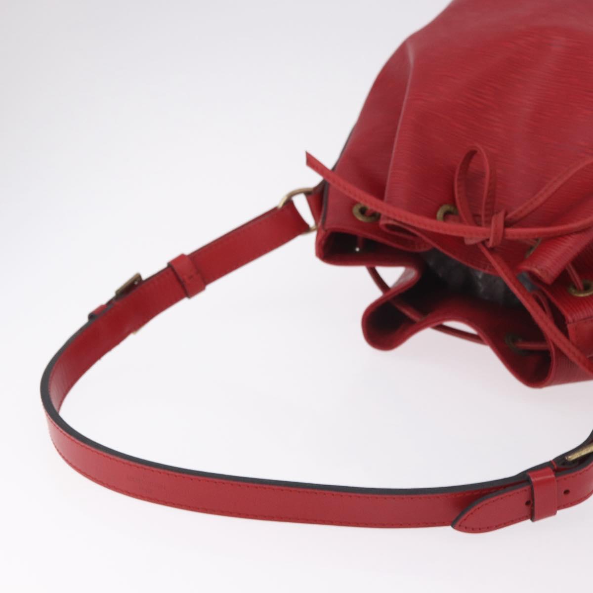 LOUIS VUITTON Epi Petit Noe Shoulder Bag Red M44107 LV Auth 188820 - Jerrillo image 7
