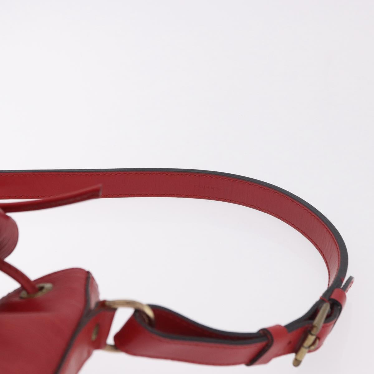 LOUIS VUITTON Epi Petit Noe Shoulder Bag Red M44107 LV Auth 188820 - Jerrillo image 8