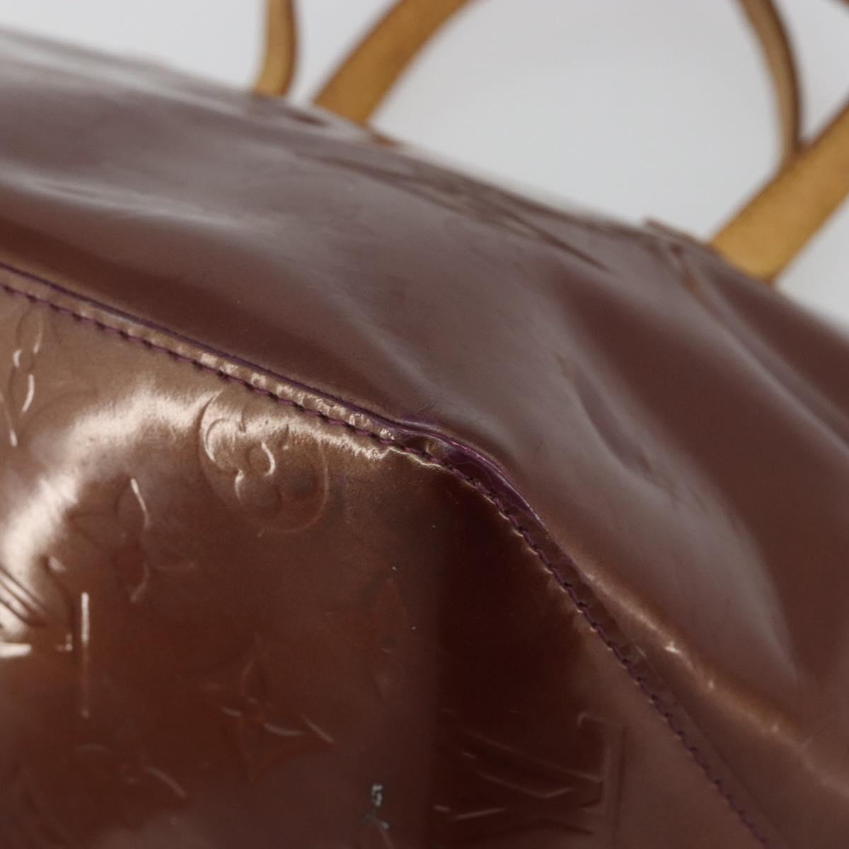 LOUIS VUITTON Monogram Vernis Bellevue PM Hand Bag Violet M93584 LV Auth 188831 - Jerrillo image 8