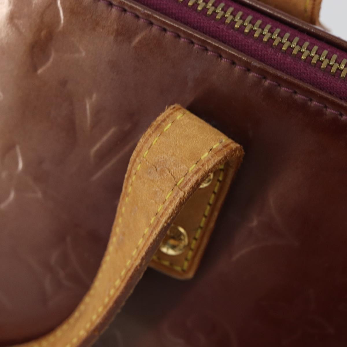 LOUIS VUITTON Monogram Vernis Bellevue PM Hand Bag Violet M93584 LV Auth 188831 - Jerrillo image 9