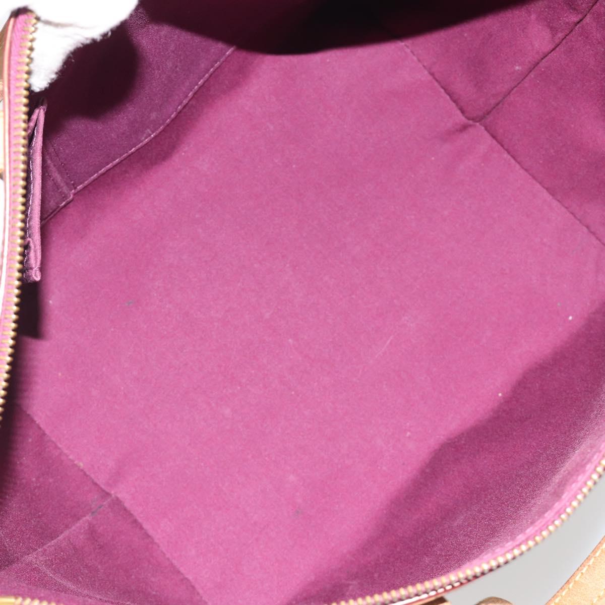 LOUIS VUITTON Monogram Vernis Bellevue PM Hand Bag Violet M93584 LV Auth 188831 - Jerrillo image 10