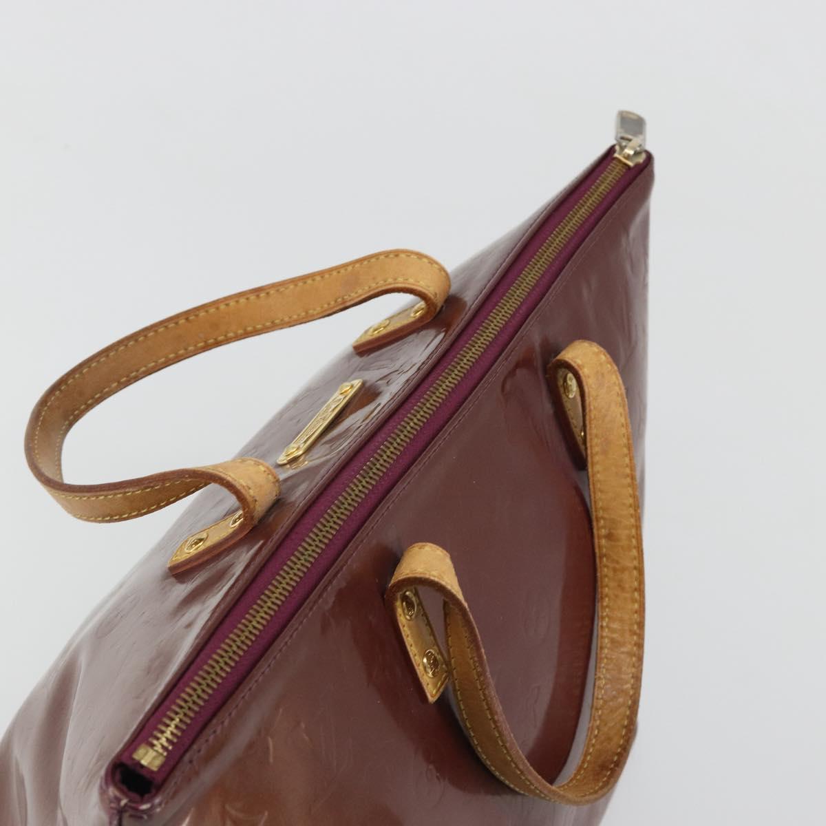 LOUIS VUITTON Monogram Vernis Bellevue PM Hand Bag Violet M93584 LV Auth 188831 - Jerrillo image 6
