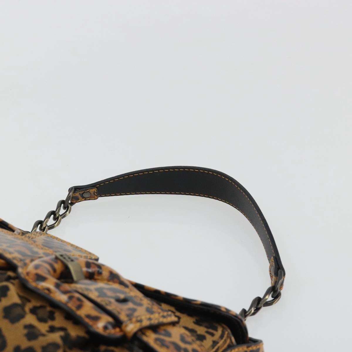 FENDI Shoulder Bag Canvas Brown Gold Auth 188835SAM - Jerrillo image 8