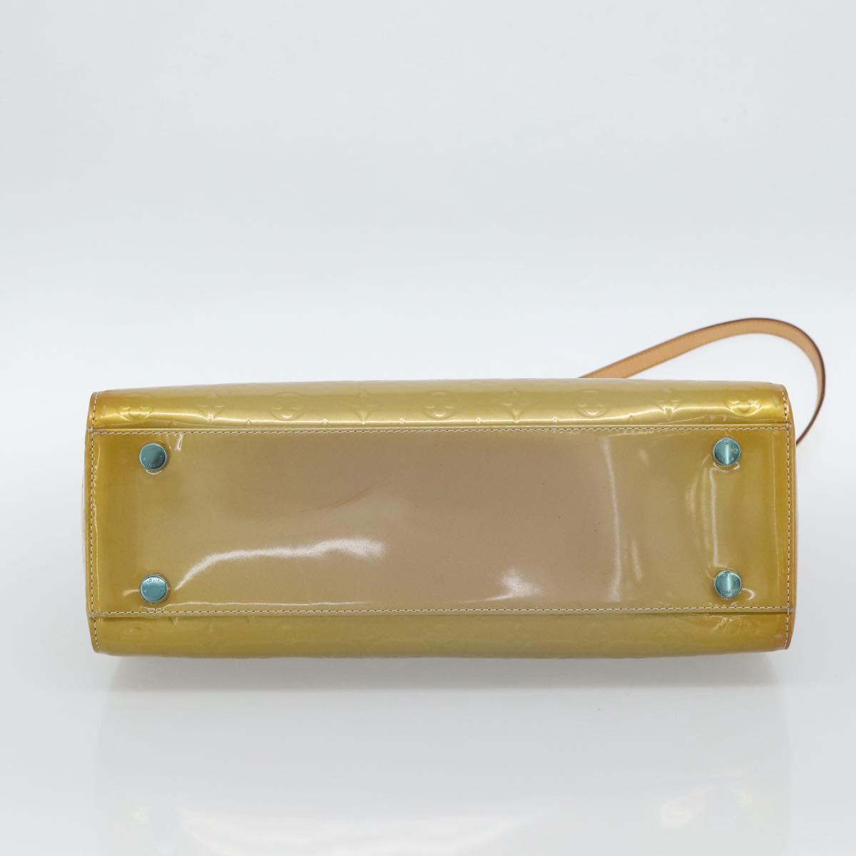 LOUIS VUITTON Monogram Vernis Blair GM Bag 2way Beige Poodle M91754 Auth 188838 - Jerrillo image 5